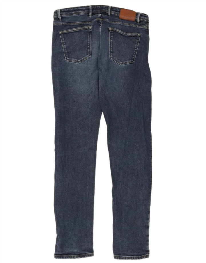 Massimo Dutti Herren Slim Jeans EU 42 Large W32 L31 Blaue Baumwolle
