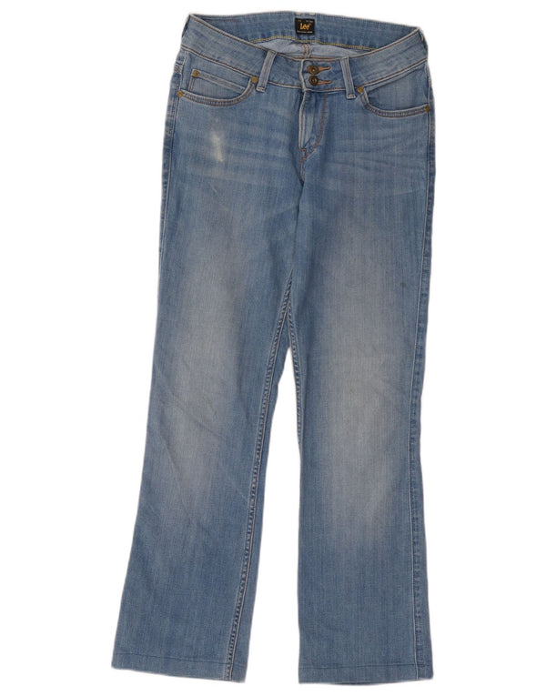 Lee Damen Joliet Bootcut Jeans W28 L27 Blaue Baumwolle