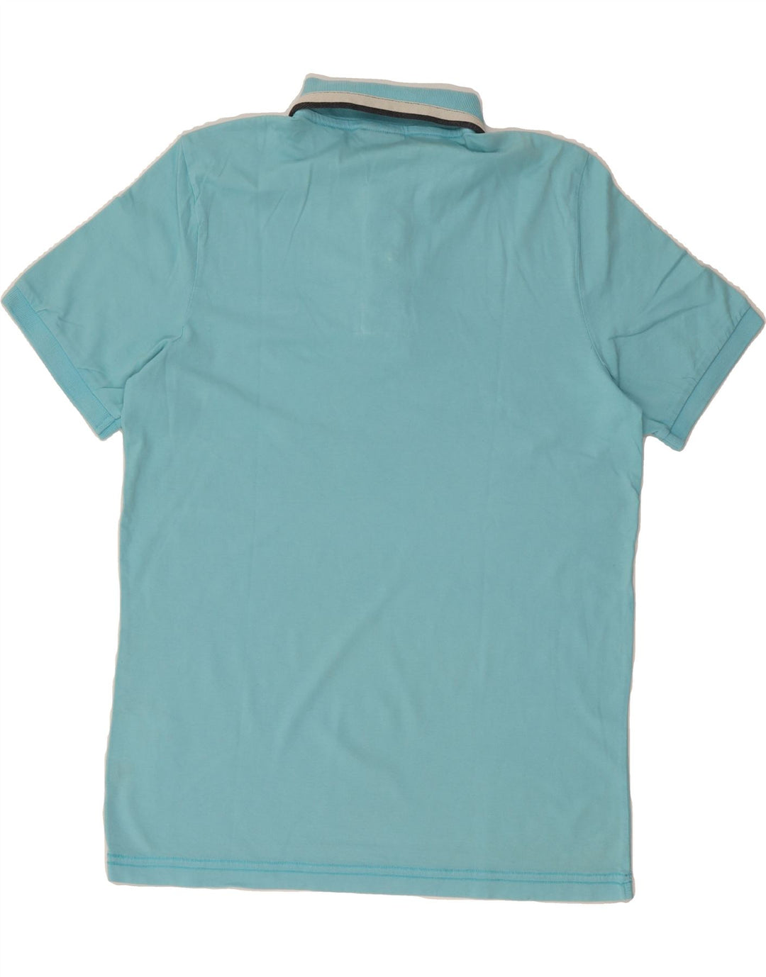 NAPAPIJRI Mens Polo Shirt Small Blue Cotton Vintage Napapijri and Second-Hand Napapijri from Messina Hembry 