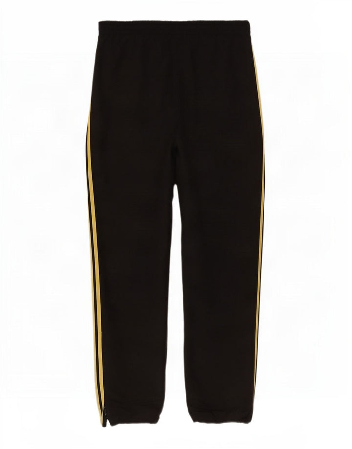 Adidas Herren-Trainingshose, Jogginghose, groß, aus schwarzem Polyester