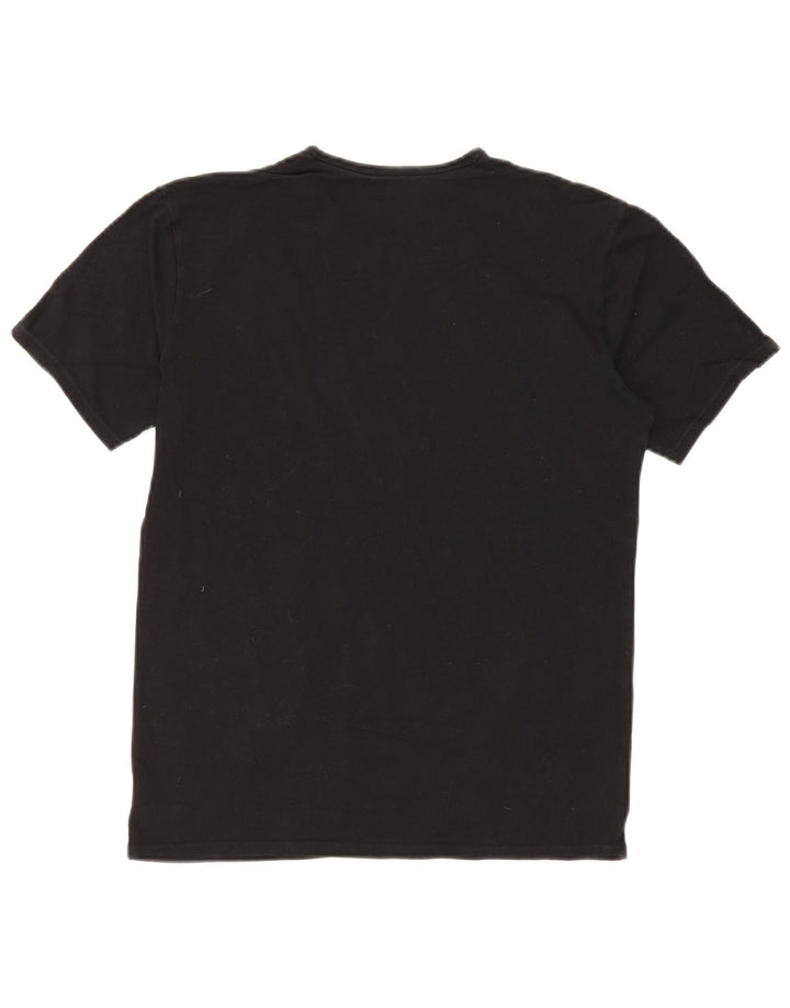 Calvin Klein Herren T-Shirt Top Medium Schwarz Baumwolle