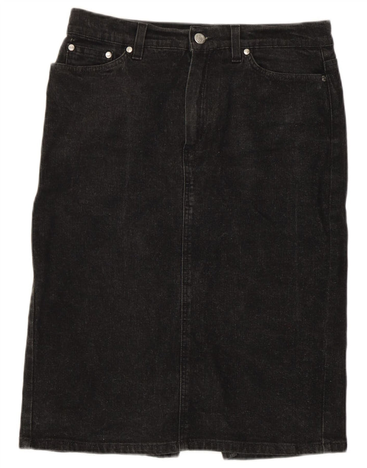 Liu Jo Damen Jeansrock W29 mittelgraue Baumwolle