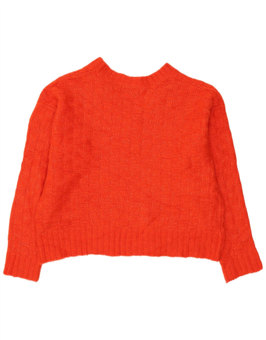 Marks & Spencer Damen-Pullover in Übergröße mit V-Ausschnitt, Gr. 14, Mittelrot