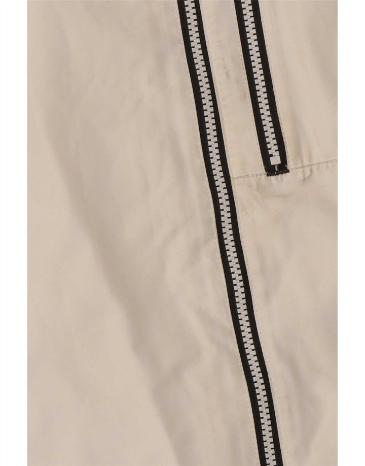 Helly Hansen Damen-Regenmantel mit Kapuze, UK 16, Größe L, Weiß, Polyester