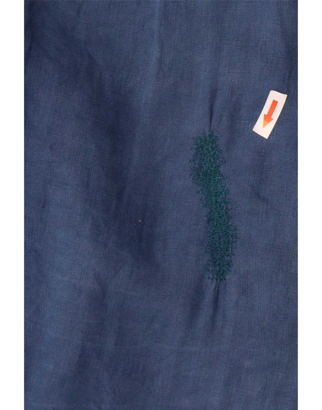 Ralph Lauren Herrenhemd Small Marineblaues Leinen