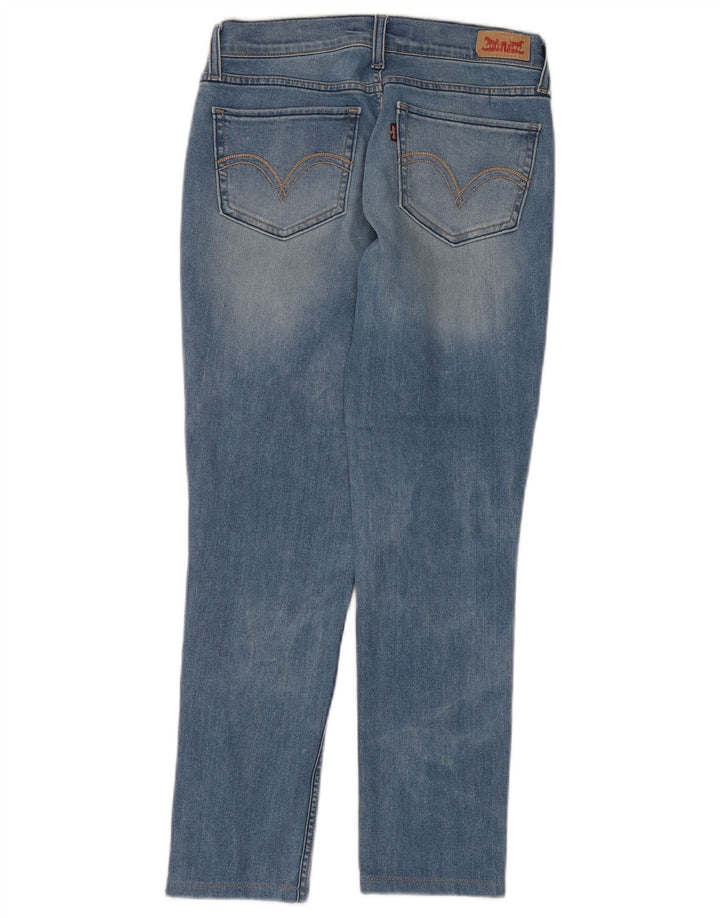 Levi's Damen 524 Too Superlow Slim Jeans W27 L27 Blaue Baumwolle