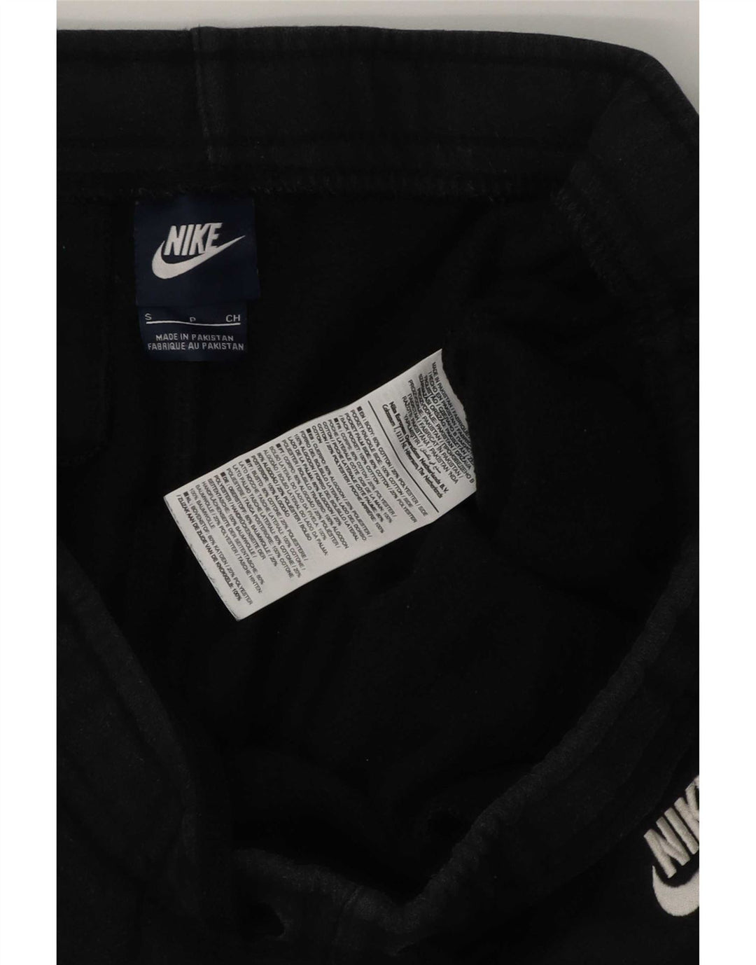 Nike Herren-Trainingshose, Größe S, schwarze Baumwolle