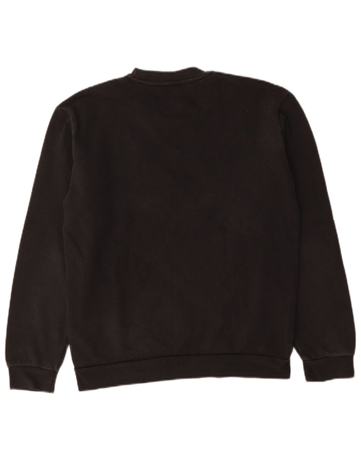 Adidas Herren Sweatshirt Pullover Small Schwarz Baumwolle