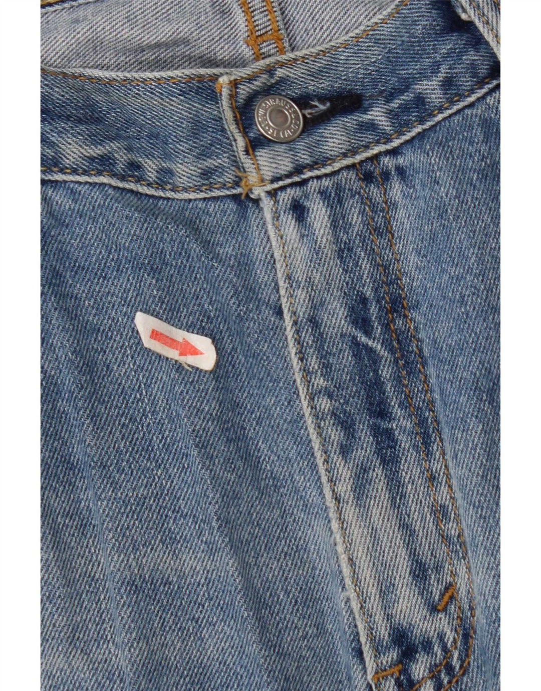 Levi's Herren 505 Straight Jeans W33 L30 Blaue Baumwolle