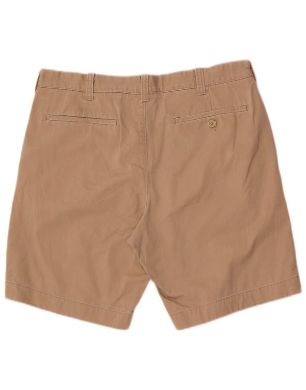 J. Crew Herren Chinoshorts W34 Large Beige Baumwolle