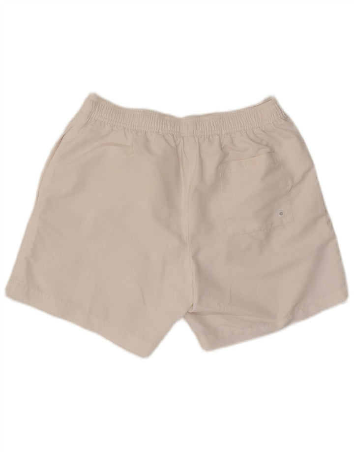 Calvin Klein Herren-Badeshorts mit Grafik, mittelweißes Polyester
