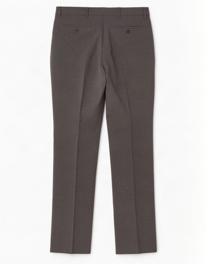 Benetton Mens Pegged Suit Hose IT 46 Small W29 L32 Graues Polyester