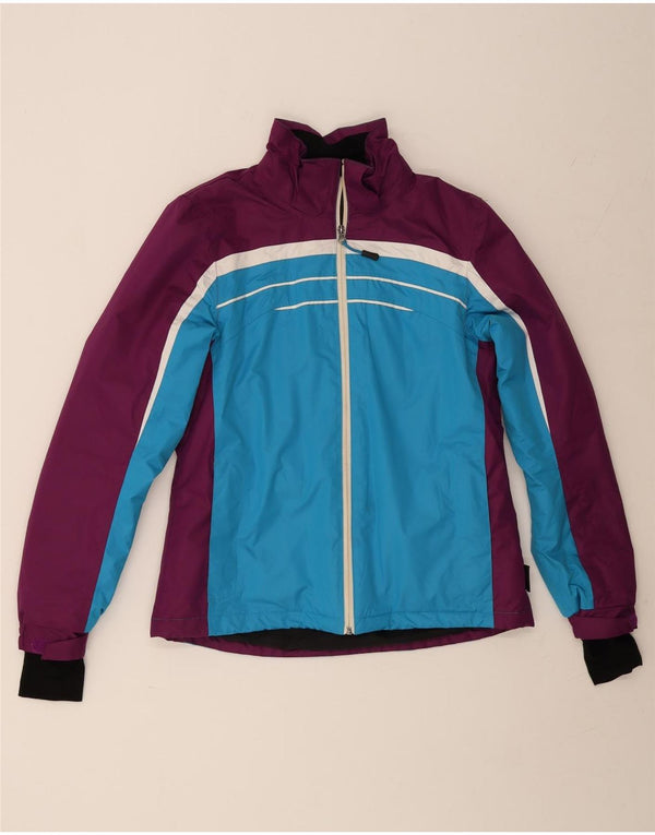 Crivit Damen Skijacke UK 16 Large Lila Colourblock Polyester