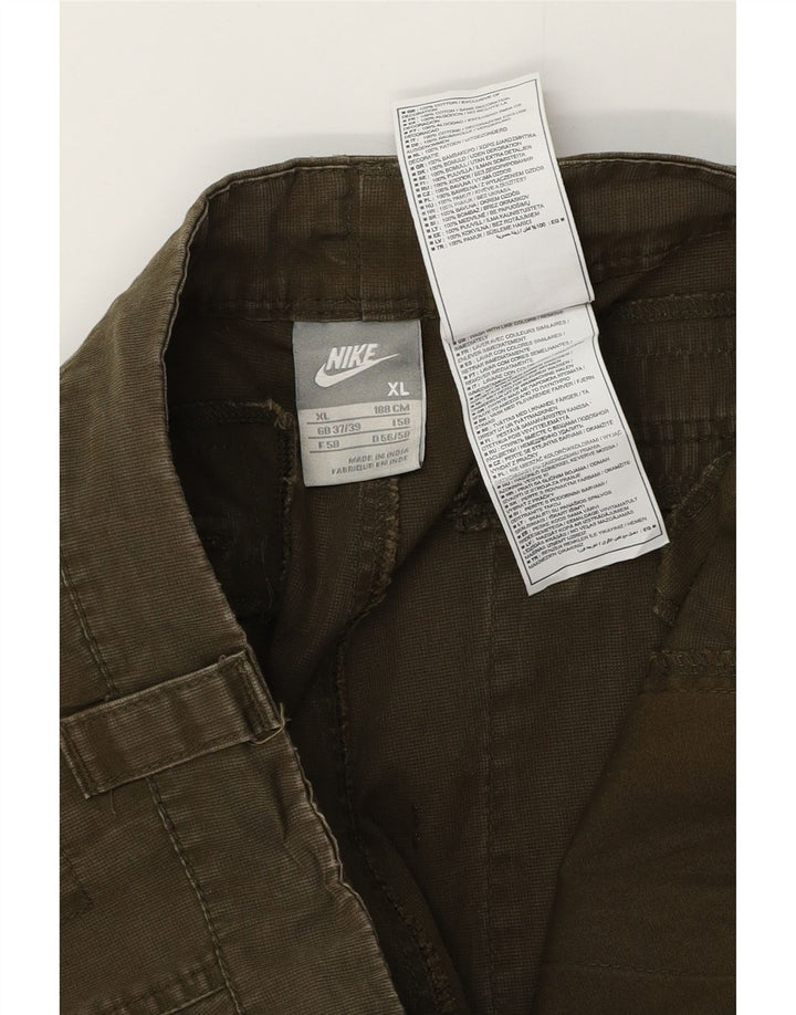 Nike Herren Cargo Shorts XL W38 Khaki Baumwolle