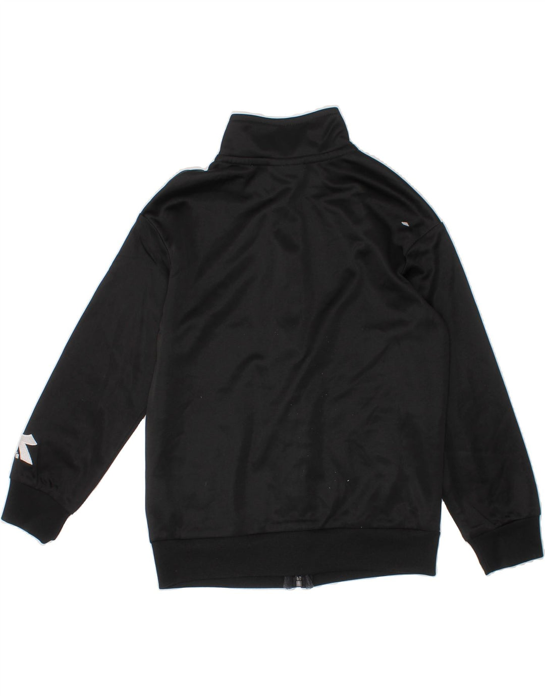 DIADORA Boys Tracksuit Top Jacket 5-6 Years Small Black Colourblock Vintage Diadora and Second-Hand Diadora from Messina Hembry 