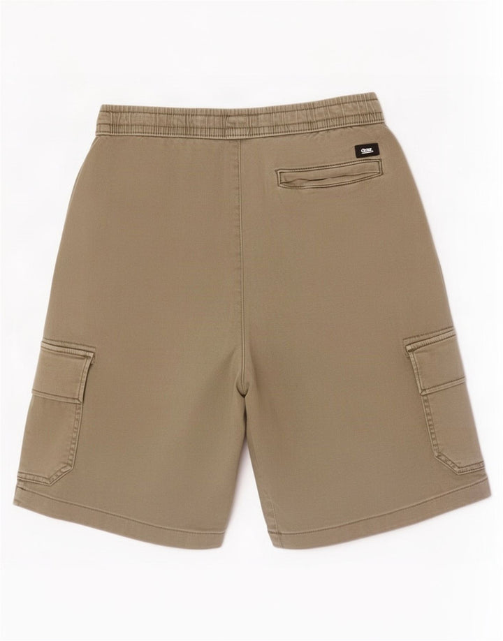 Zara Herren Cargo-Shorts, Größe S, Größe 30, Khaki, Baumwolle