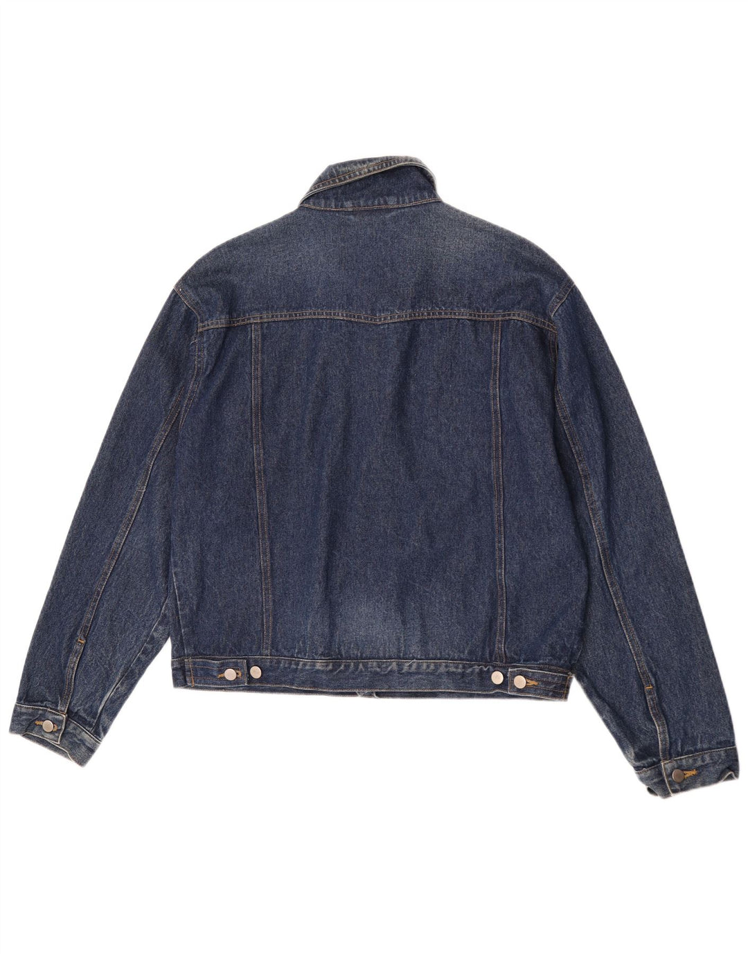 Giani Feroti Herren Jeansjacke UK 38 Mittelblaue Baumwolle