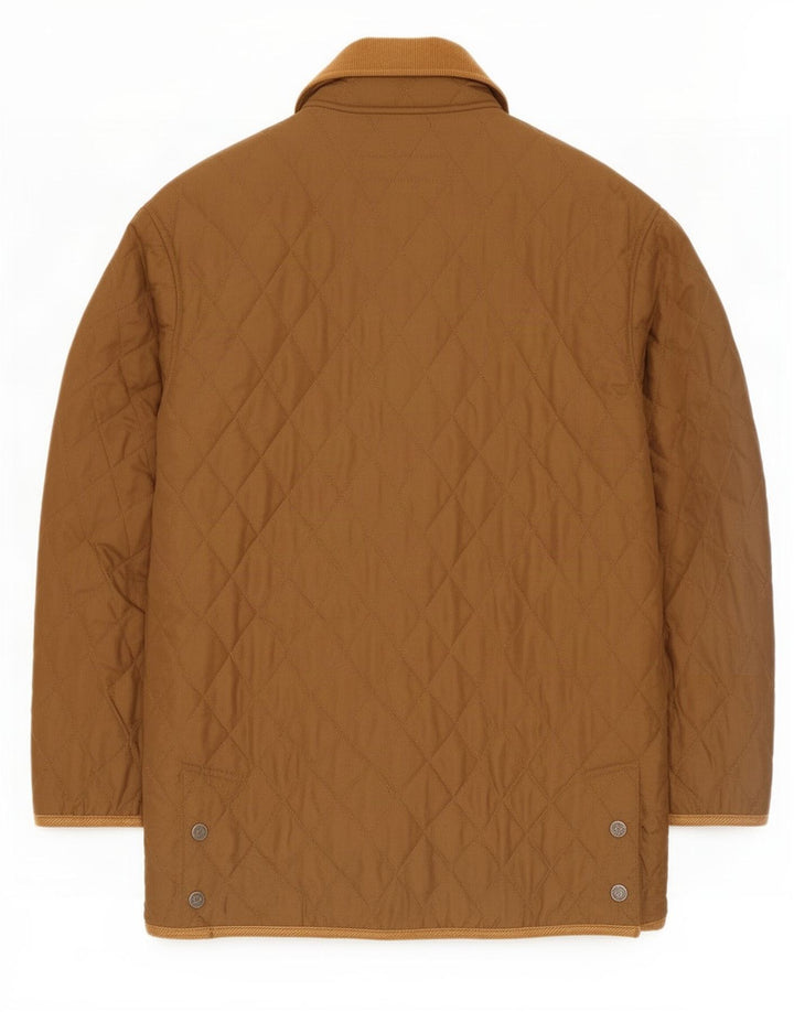 Armata Di Mare Herren Steppjacke IT 48 Mittelbraunes Polyester