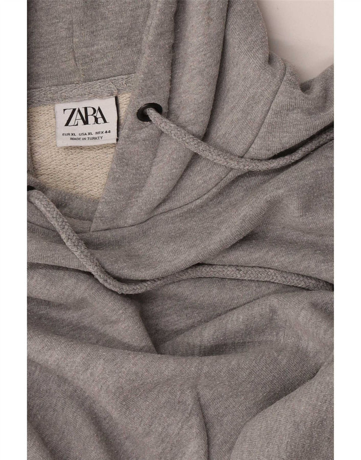 Zara Herren Kapuzenpullover XL Grau