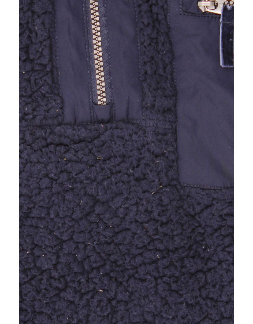 Joules Damen-Fleecepullover mit Reißverschluss am Hals, UK 14, Größe L, Marineblau, Polyester