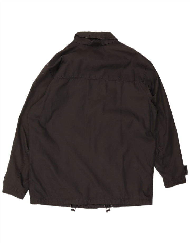 Paul & Shark Herren-Utility-Jacke UK 40 Large aus schwarzem Nylon