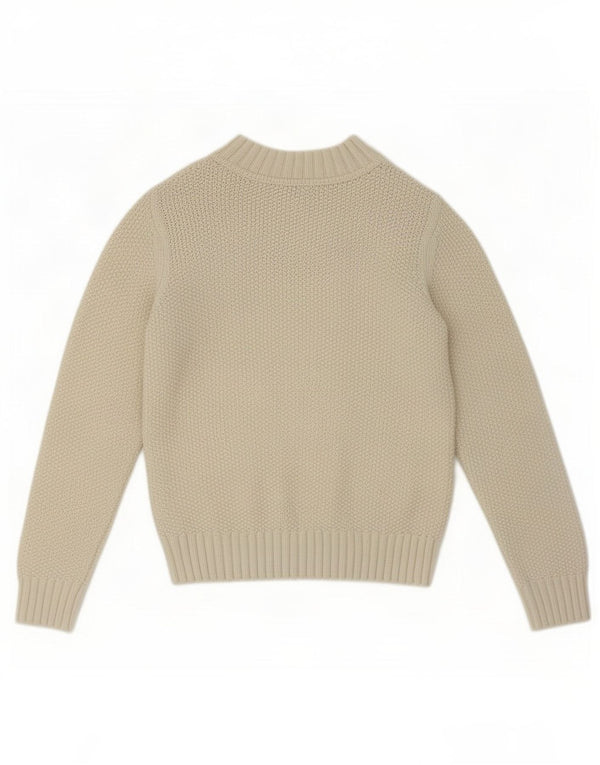 Marks & Spencer Damen-Pullover mit U-Boot-Ausschnitt, Gr. 10, Größe S, gebrochenes Weiß