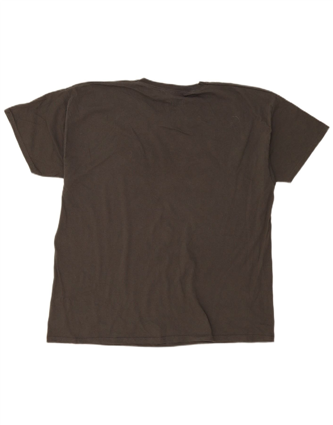 AC/DC Herren-T-Shirt mit Grafik, großes graues Baumwollband