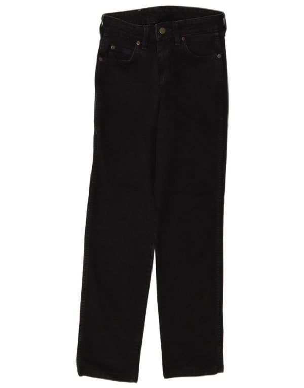 Lee Damen-Jeans mit hoher Taille, W28, L31, schwarze Baumwolle