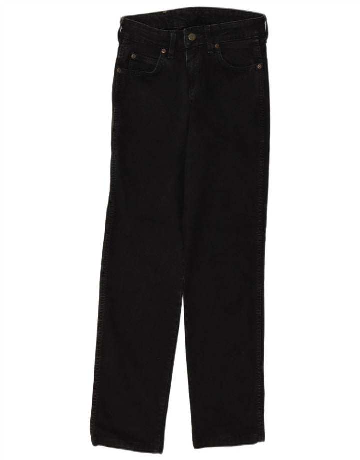 Lee Damen-Jeans mit hoher Taille, W28, L31, schwarze Baumwolle