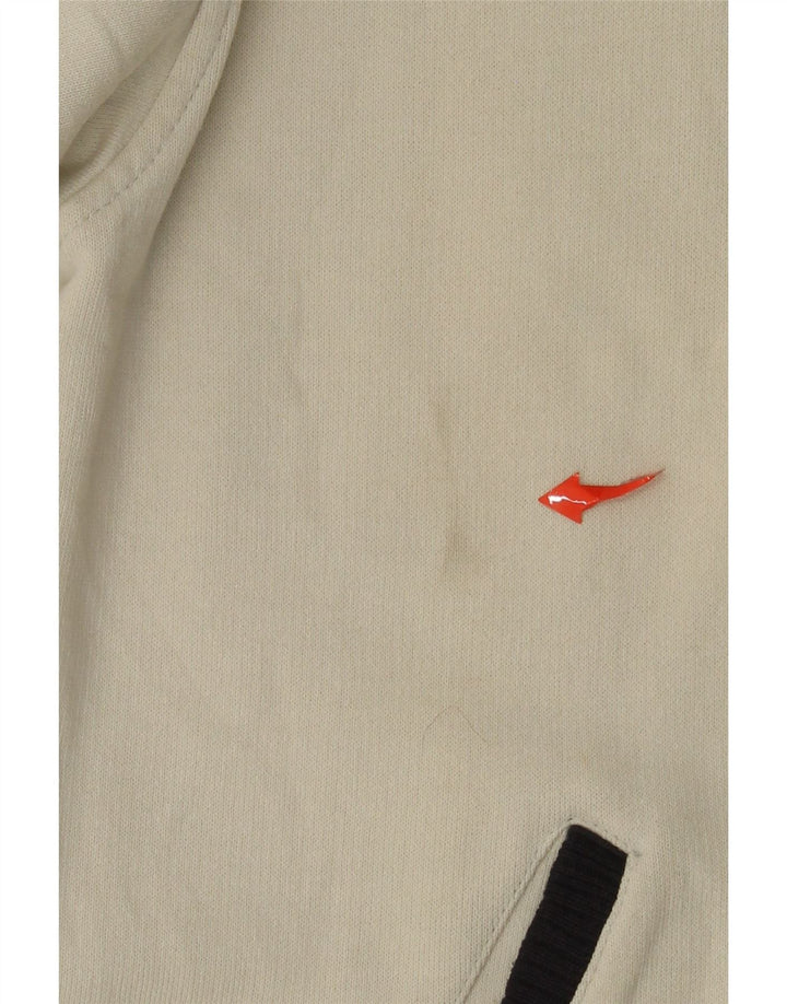 Sergio Tacchini Herren-Trainingsanzug, Oberteil, Jacke, Größe S, gebrochenes Weiß