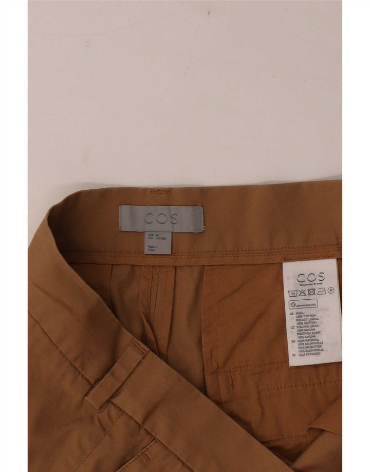 Cos Herren Chinoshorts EU 46 Small W30 Beige Baumwolle