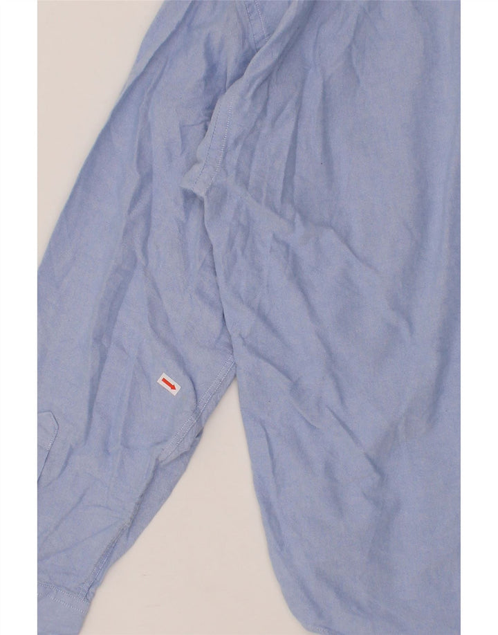 TOMMY HILFIGER Mens Shirt XL Blue Cotton Vintage Tommy Hilfiger and Second-Hand Tommy Hilfiger from Messina Hembry 