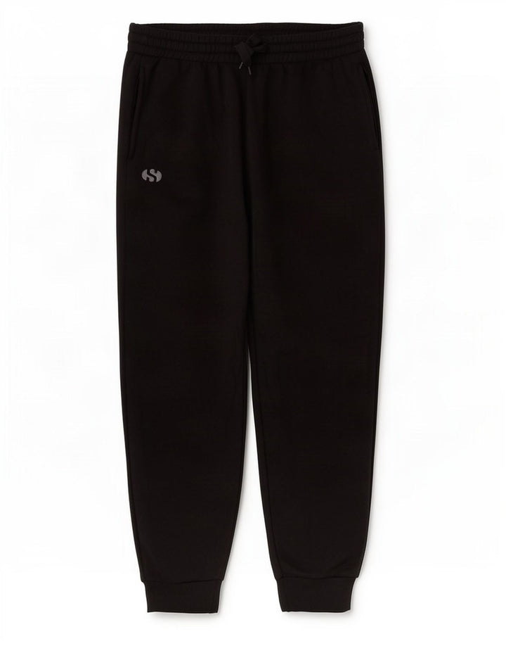 Superga Herren-Trainingshose, Jogginghose, Mittelschwarz