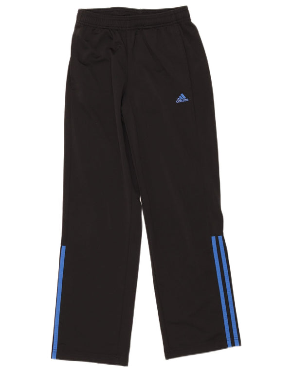 Adidas Trainingshose für Jungen, 11–12 Jahre, schwarzes Polyester