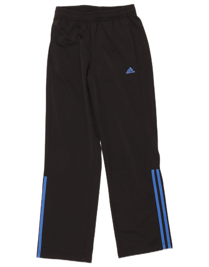 Adidas Trainingshose für Jungen, 11–12 Jahre, schwarzes Polyester