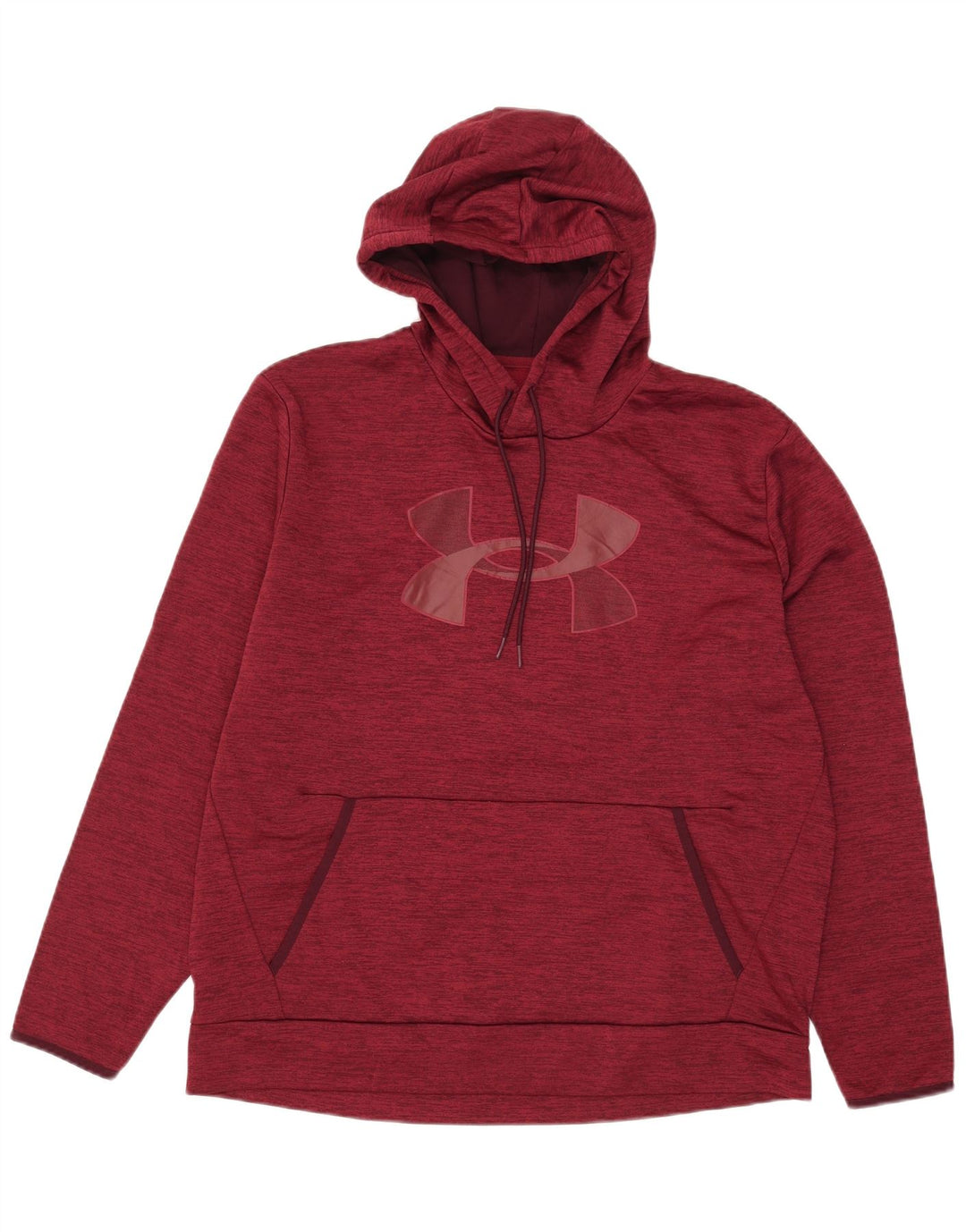 Under Armour Herren-Kapuzenpullover mit Grafik, XL, kastanienbraun geflecktes Polyester