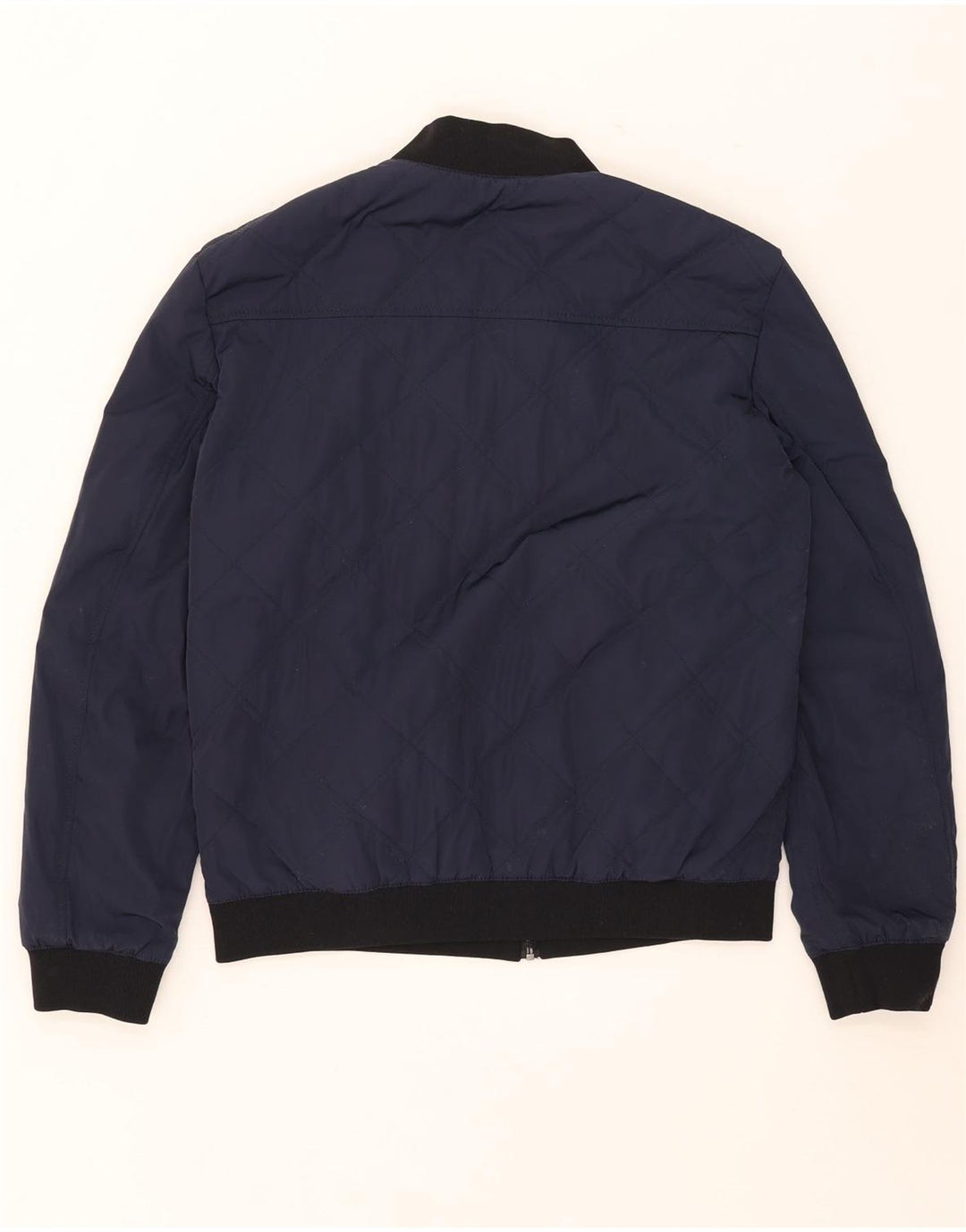Hugo Boss Herren Wendejacke UK 36 Small Schwarz Polyamid