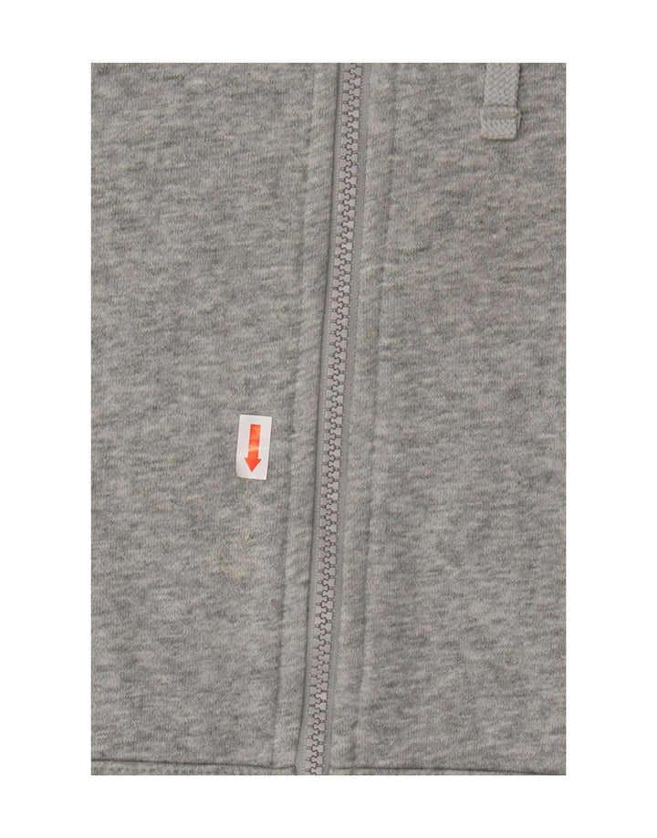 NIKE Mens Zip Hoodie Sweater Medium Grey Cotton Vintage Nike and Second-Hand Nike from Messina Hembry 