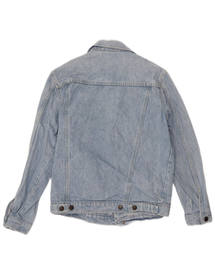 MORRIS Damen Jeansjacke IT 42 Mittelblaue Baumwolle