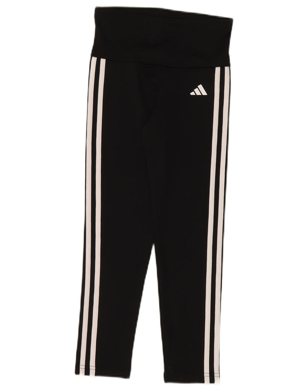 Adidas Mädchen Aeroready Leggings 9–10 Jahre, schwarzes Polyester