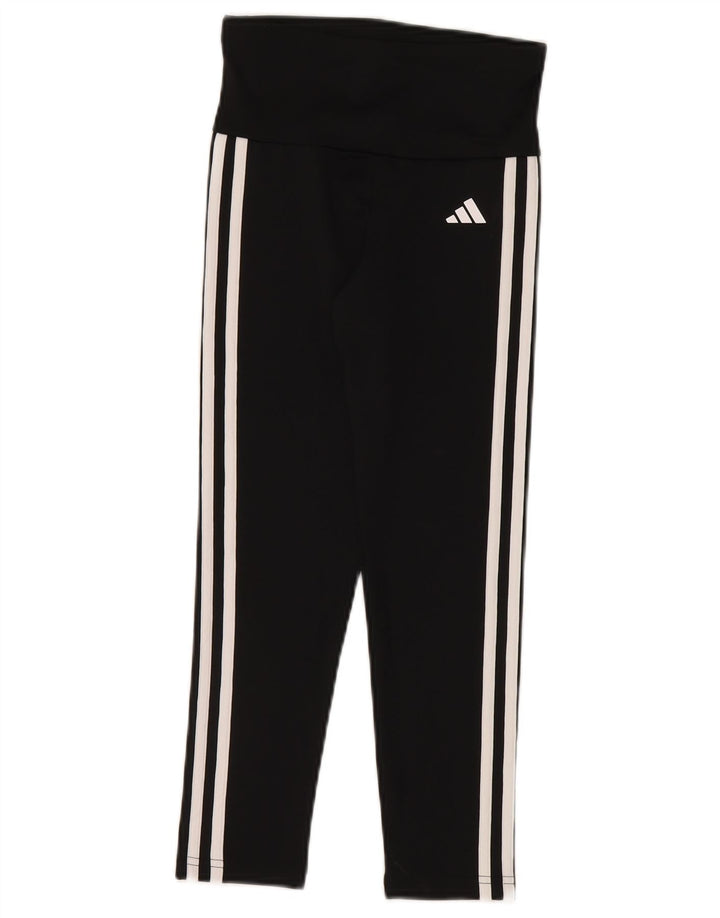 Adidas Mädchen Aeroready Leggings 9–10 Jahre, schwarzes Polyester