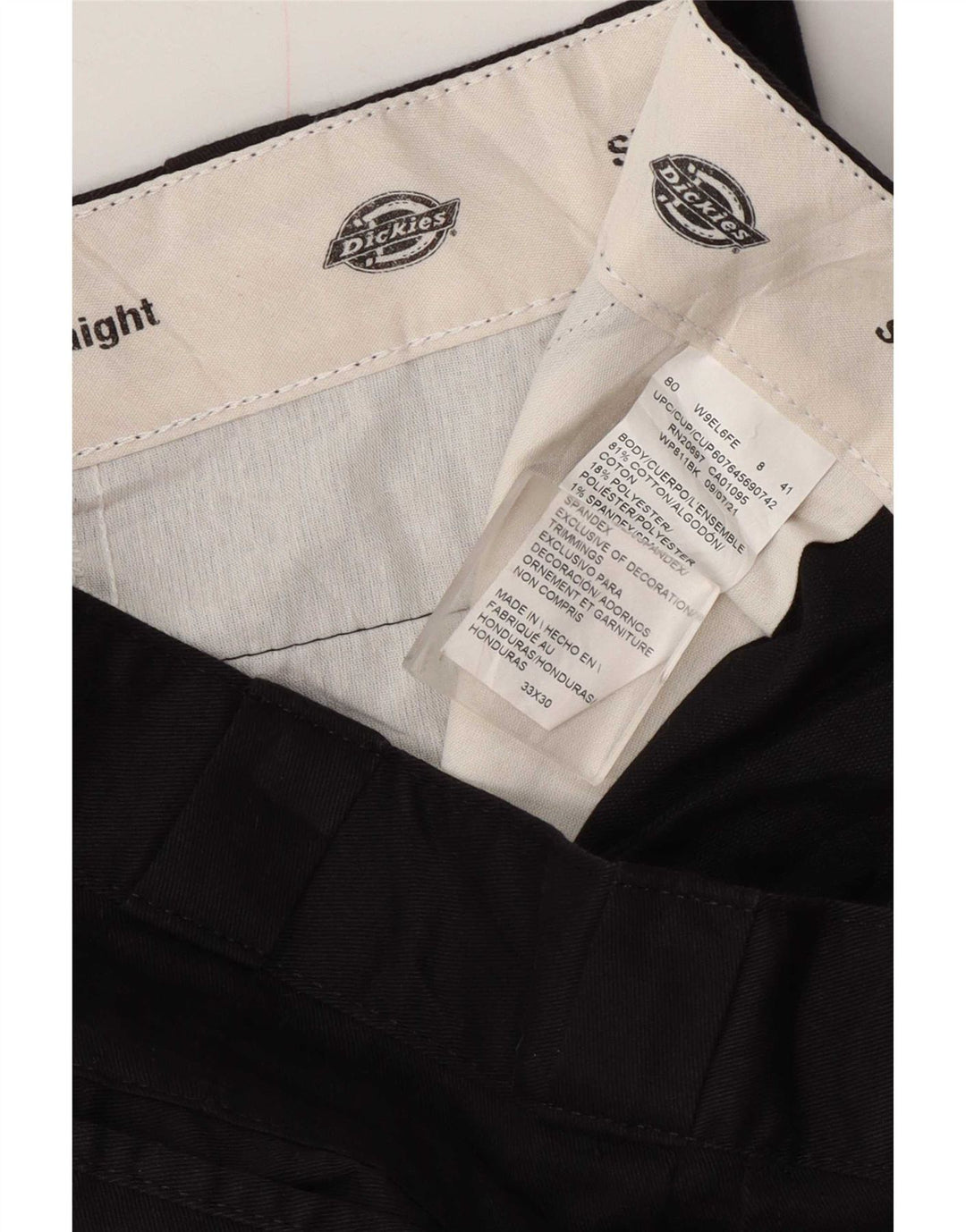 Dickies Herren Slim Cargohose W33 L30 Marineblaue Baumwolle