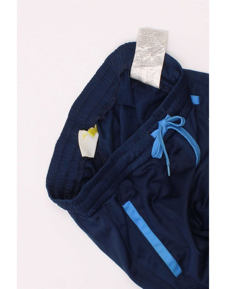 Diadora Jungen-Trainingshose, Jogginghose, 9–10 Jahre, marineblaues Polyester
