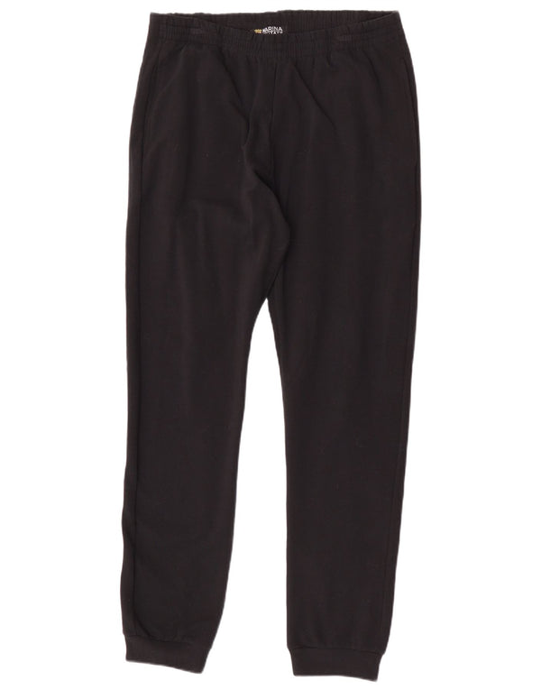 Marina Militare Herren-Trainingshose, Jogginghose, XL, Schwarz, Baumwolle