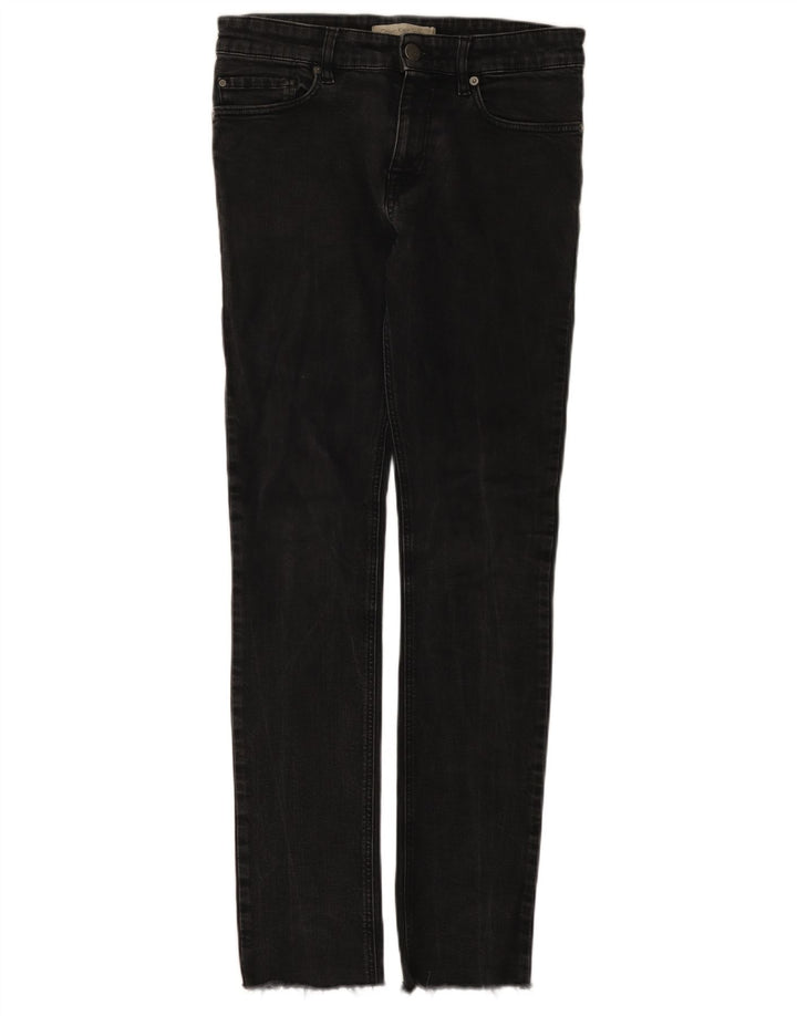 Calvin Klein Damen Slim Jeans W32 L34 Schwarze Baumwolle