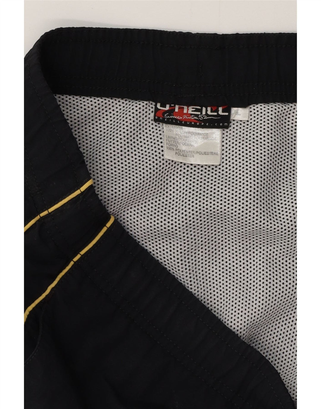 O'Neill Herren-Badeshorts mit Grafik, groß, aus schwarzem Polyester