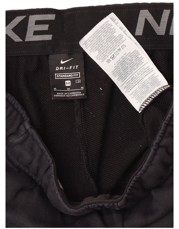 Nike Herren-Trainingsanzug-Hose mit Standard-Passform, mittelgroß, Schwarz, Sport