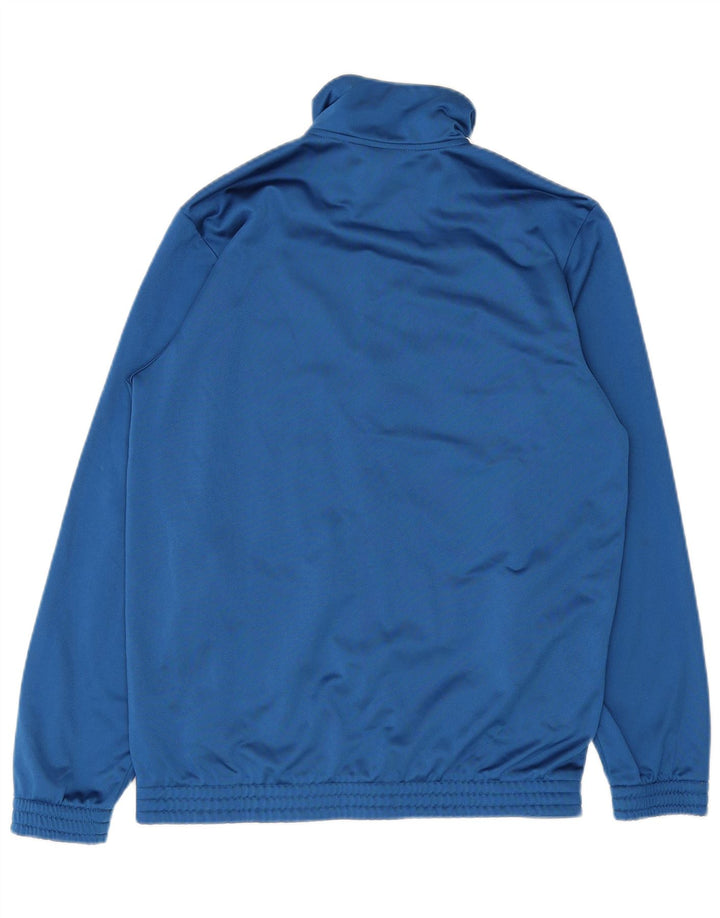 Adidas Herren Trainingsanzug Top Jacke UK 42/44 Large Blau Polyester
