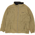 DIADORA Mens Hooded Rain Jacket UK 42 XL Khaki Polyamide Vintage Diadora and Second-Hand Diadora from Messina Hembry 
