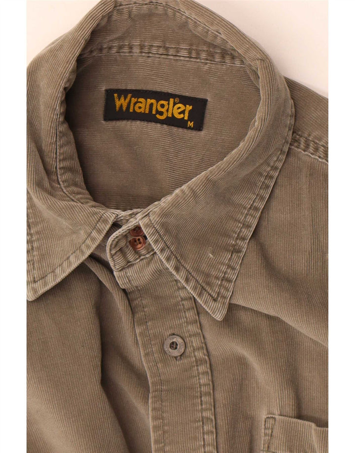 Wrangler Herren Cordhemd Mittelgrau